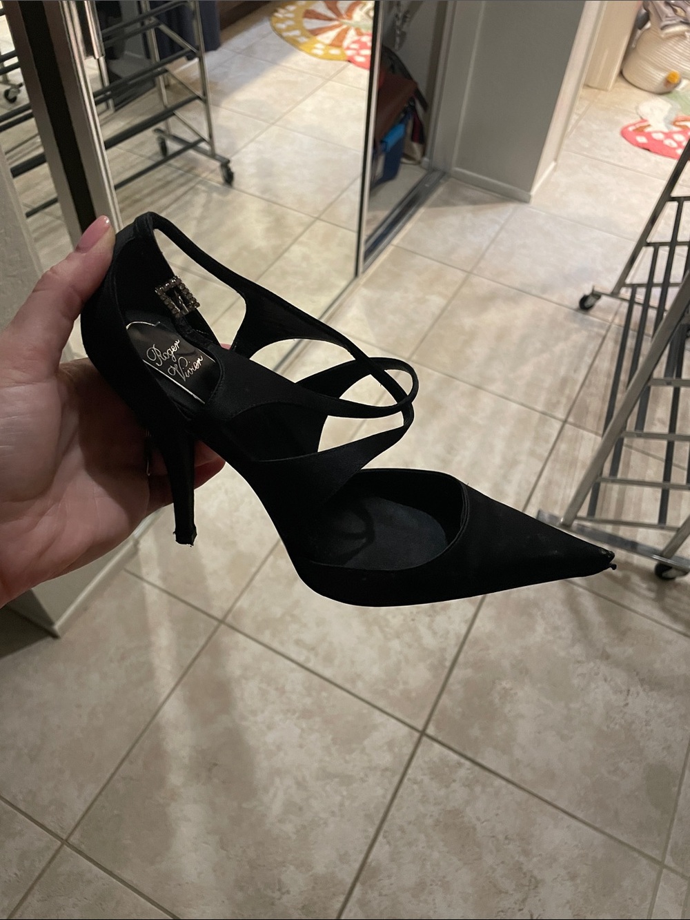 Roger Vivier Strappy Pointed-Toe Stiletto Heels